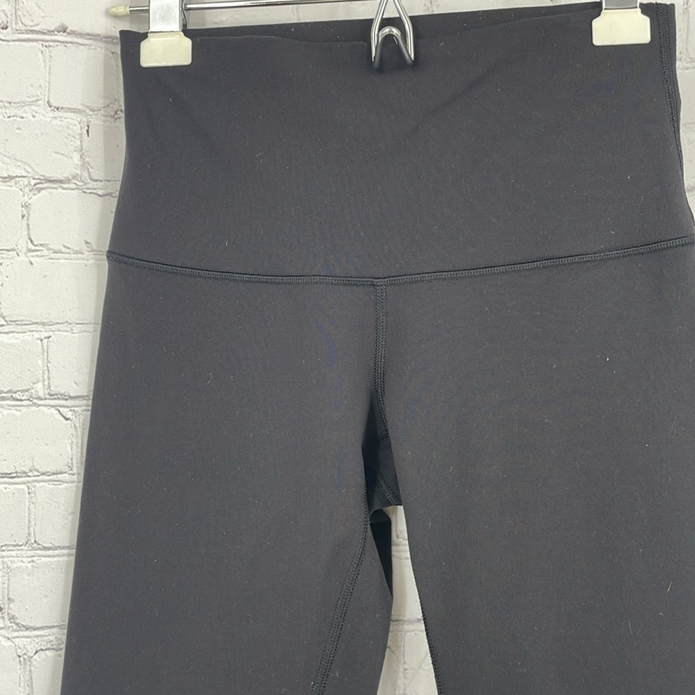 Lululemon Athletica Cropped Black Basic Everyday … - image 1